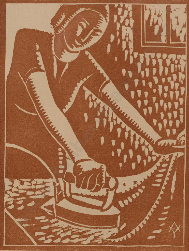 Adele Younghusband - Girl Ironing Image 1++
