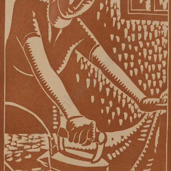 Adele Younghusband - Girl Ironing
