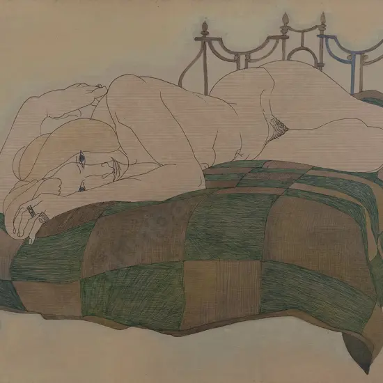 Alasdair Gray (1934 - 2019) - Mary Nesbitt