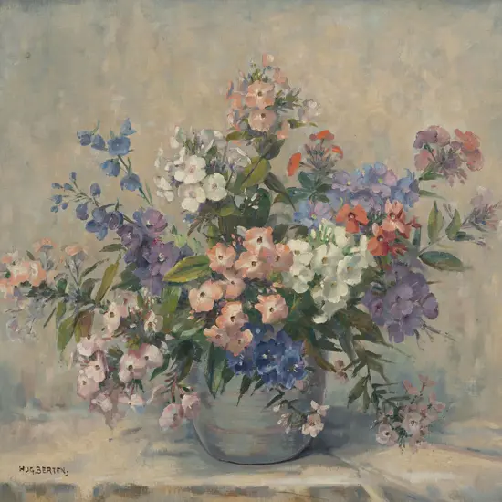 Hugo Berten (GERMAN 1894-1959) - Still Life of Flowers