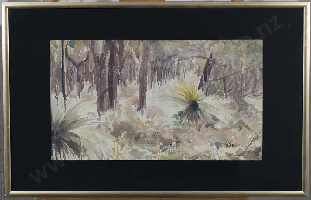 Les Finch (b 1940) - Murray River Bush Image 1++