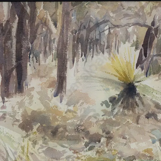 Les Finch (b 1940) - Murray River Bush