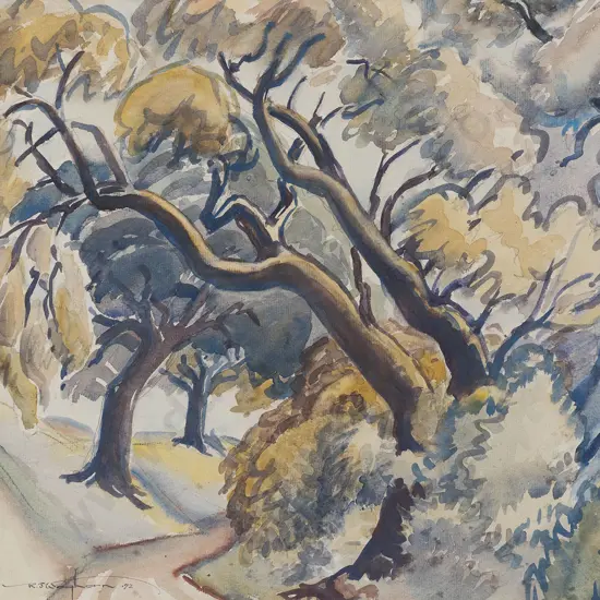 Reginald Waghorn (1898 - 1987) - Olive Grove