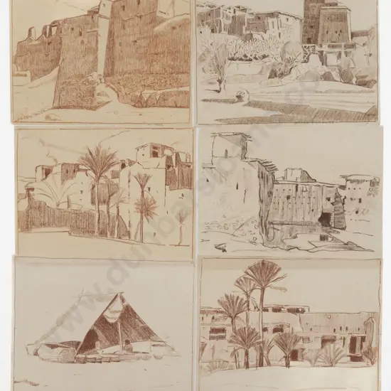 John Weeks (1888-1965) - Twelve North African Studies