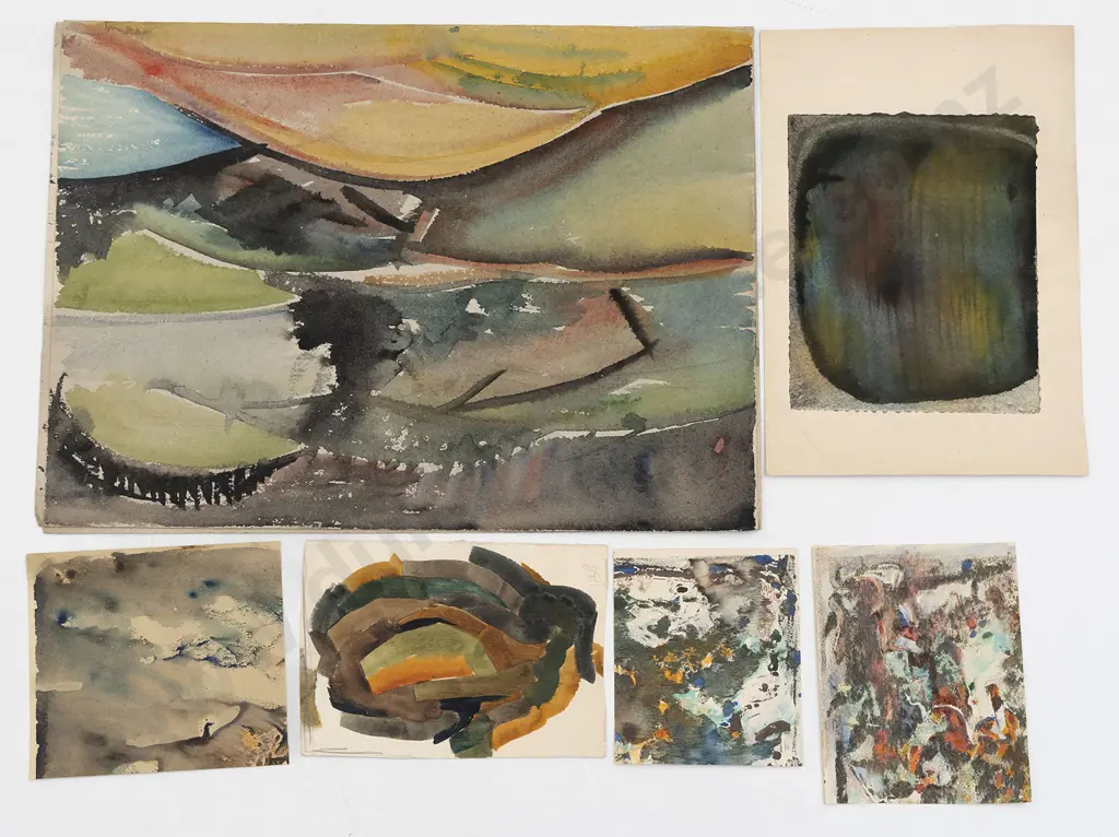 John Weeks (1888-1965) - Twelve Various Sketchbook Studies Image 1++