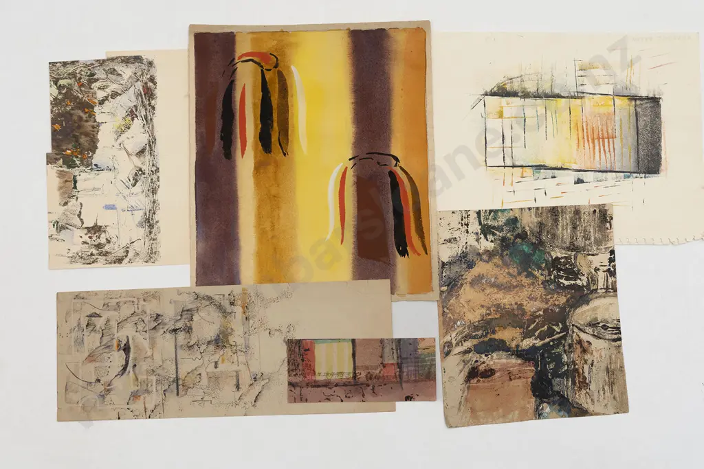 John Weeks (1888-1965) - Twelve Various Sketchbook Studies Image 1++