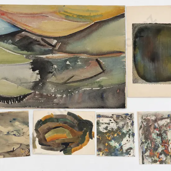 John Weeks (1888-1965) - Twelve Various Sketchbook Studies