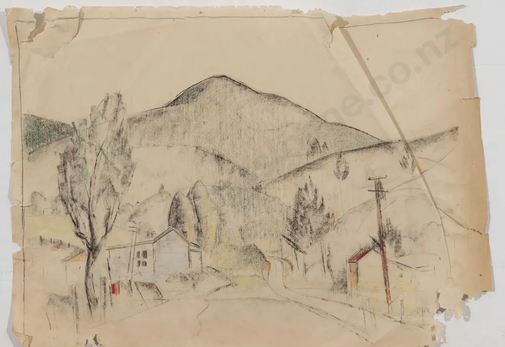 John Weeks (1888-1965) - Six Sketchbook Studies Image 1++