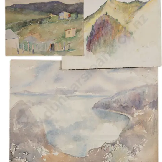 John Weeks (1888-1965) - Six Sketchbook Studies