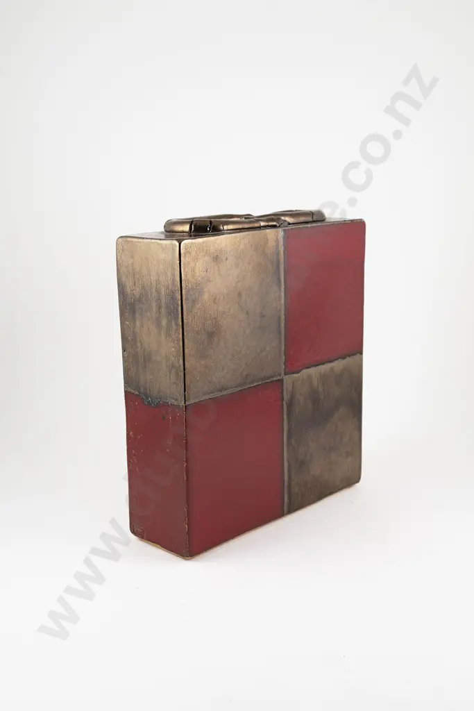 Unidentified Artist Slab Sided Vase Image 1++