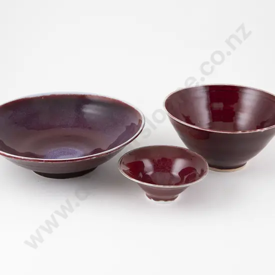 Beryl Buchanan Three Bowls