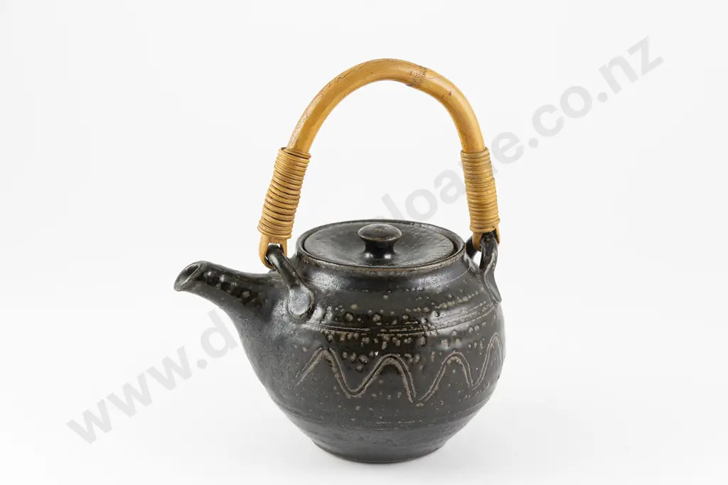 Salt Glazed Teapot Image 1++