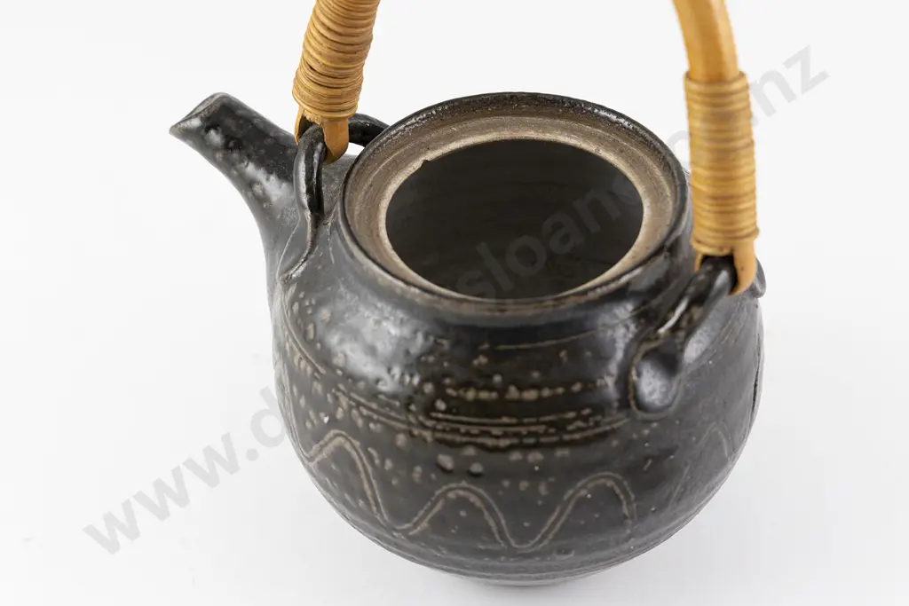 Salt Glazed Teapot Image 1++