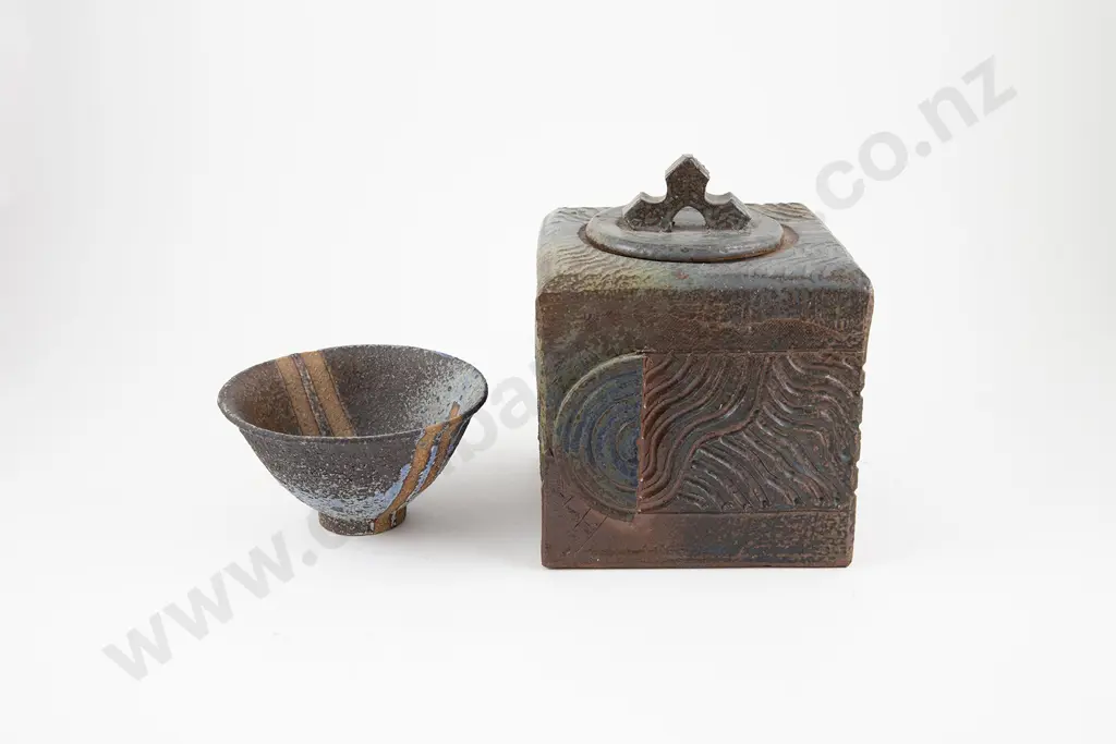 Iskander Jallil Slab Lidded Box & Bowl Image 1++