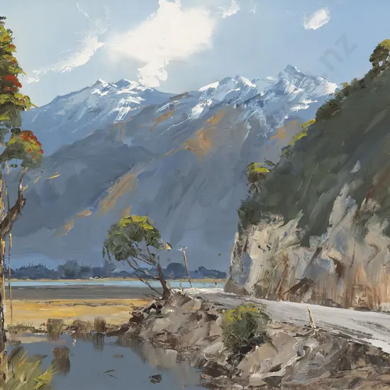 Aston Greathead (1921-2012) - Haast Pass