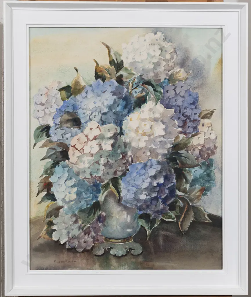 Florence M Luxford - Hydrangeas Image 1++