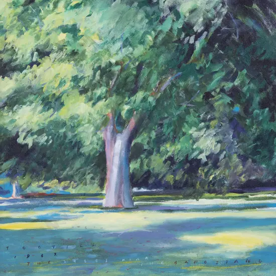 Jon Tootill (b 1951) - The Trees Near the Bandstand