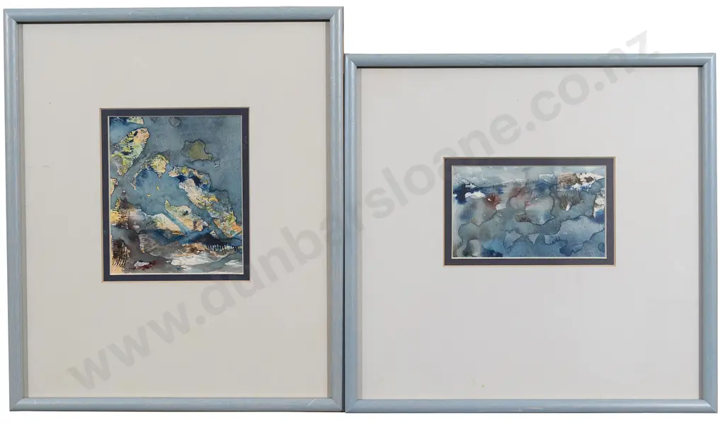 John Weeks (1886 - 1965) - Blue Motion & Blue Tones (2) Image 1++