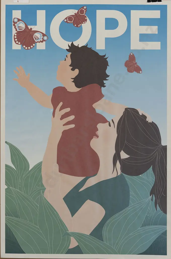 Amy Martin "Manifest Hope" 2008 Obama Campaign Poster Image 1++