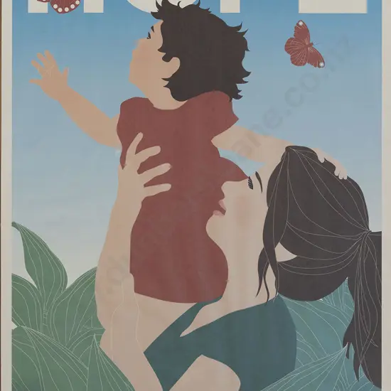 Amy Martin "Manifest Hope" 2008 Obama Campaign Poster
