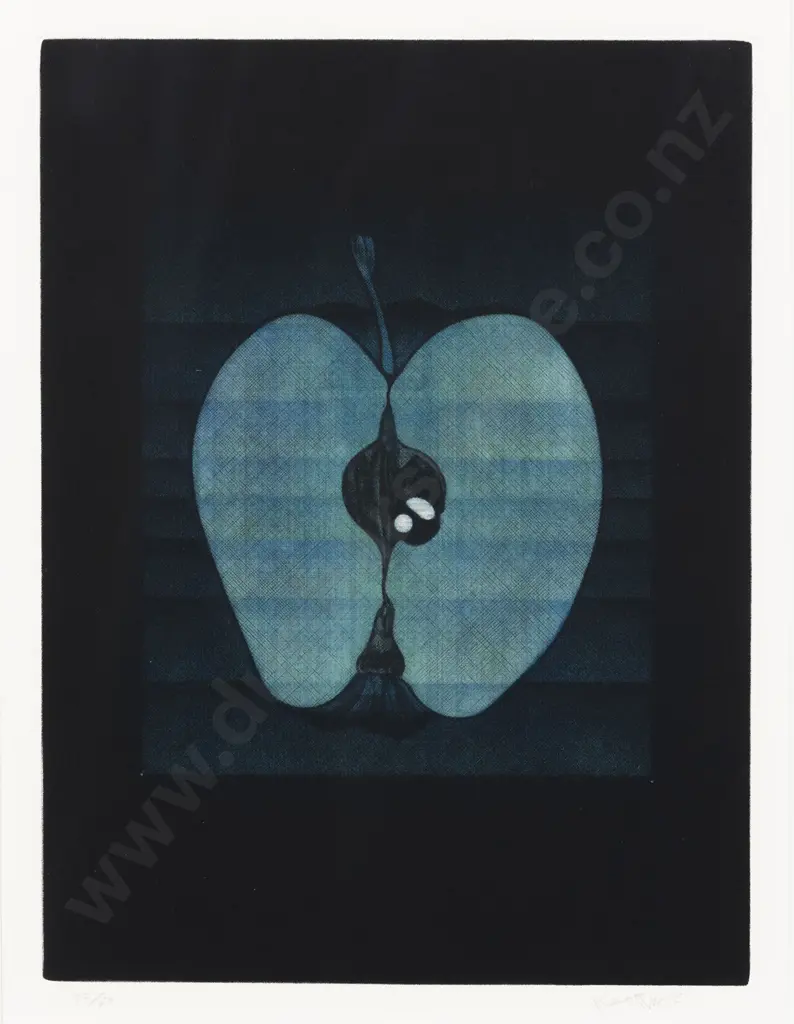 Kaoru Saito (b 1931 Japan) - Apple Image 1++