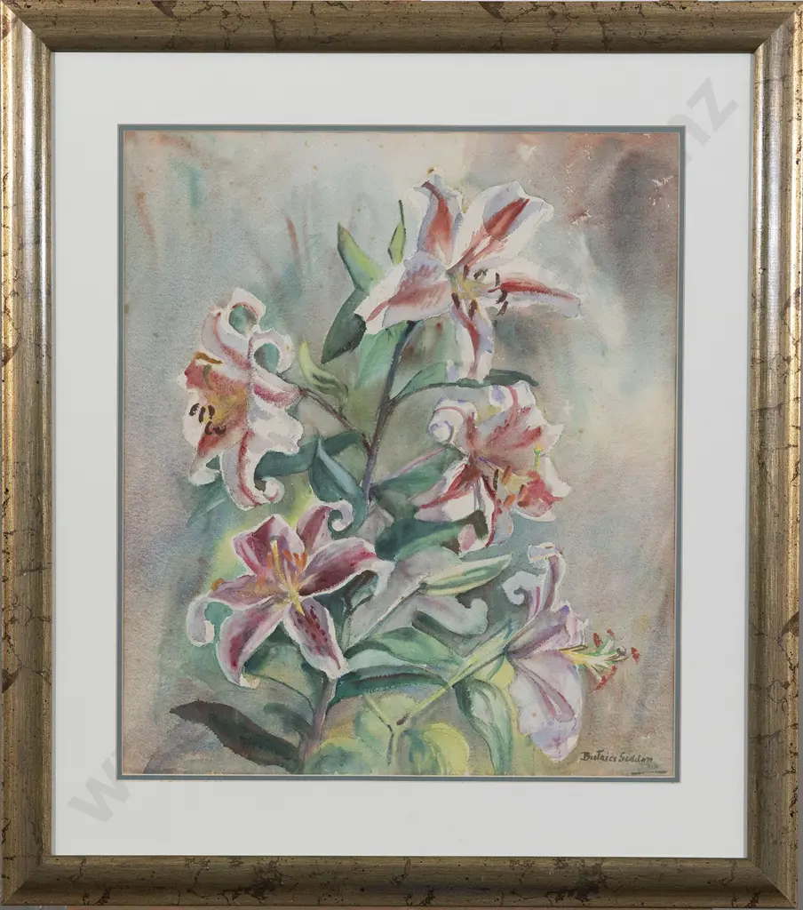 Beatrice Seddon (1889-1987) - Lilies Image 1++
