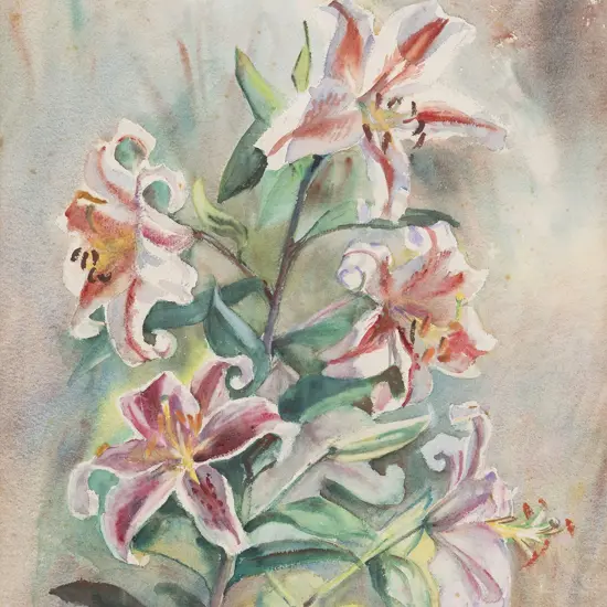 Beatrice Seddon (1889-1987) - Lilies