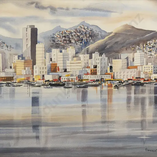 Florence M. Luxford - Across Wellington Harbour