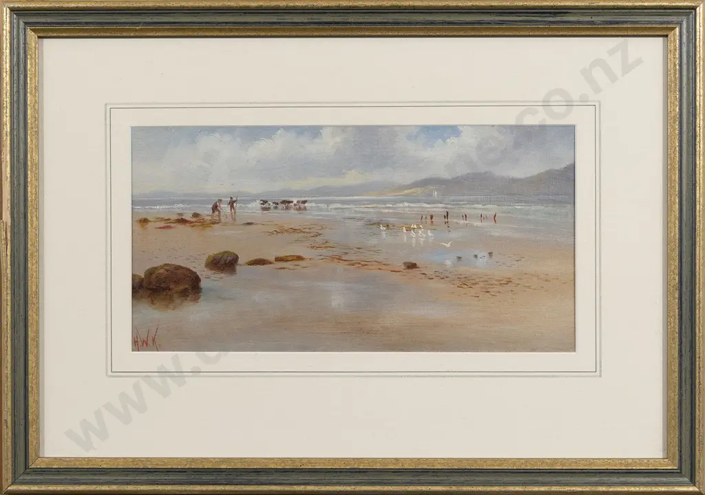 Henry William Kirkwood (1854-1925) - Beach Image 1++
