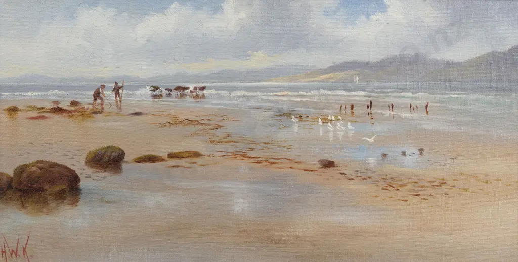 Henry William Kirkwood (1854-1925) - Beach Image 1++