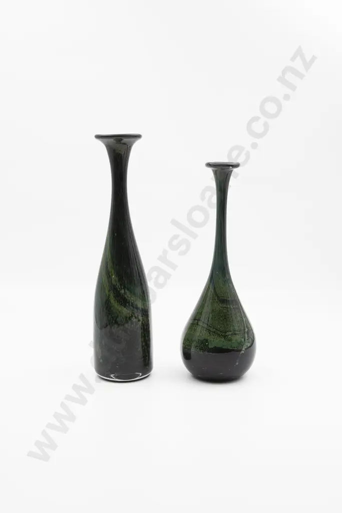 Two Tony Keupfer Single Stem Vases Image 1++