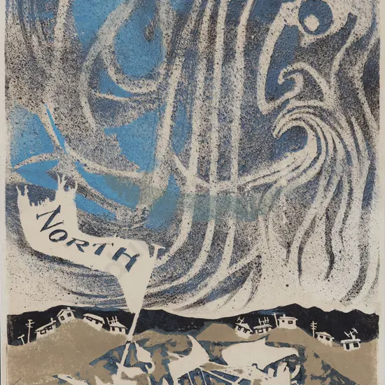 Juliet Peter (1915-2010) Wind Demons - Northerly