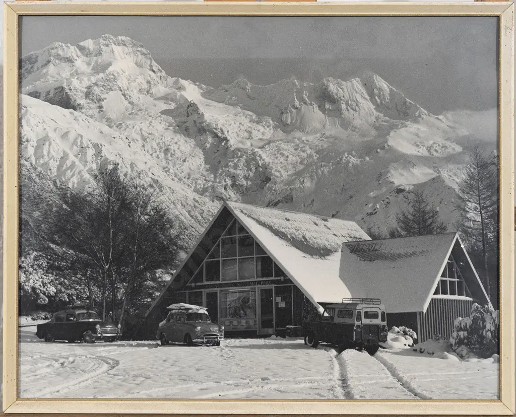 NZ Hand Coloured Photograph - The Remarkables and other (2) Image 1++