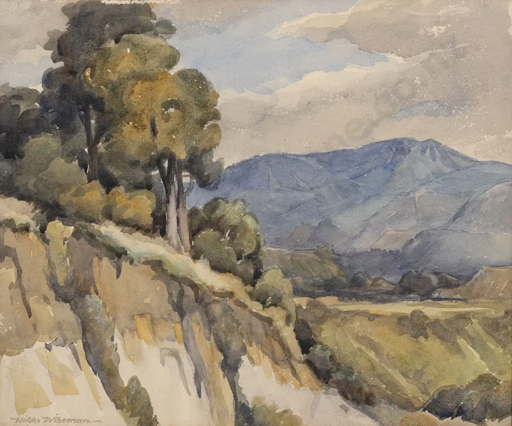 Hilda Wiseman (1894-1984) - Untitled Landscape Image 1++