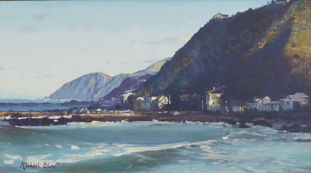 Michael Blow (b. 1943) - Towards Owhiro Bay Image 1++