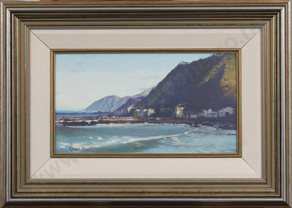 Michael Blow (b. 1943) - Towards Owhiro Bay Image 1++