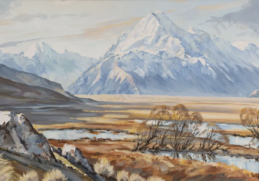 Aston Greathead (1921-2012) - Mount Cook Image 1++