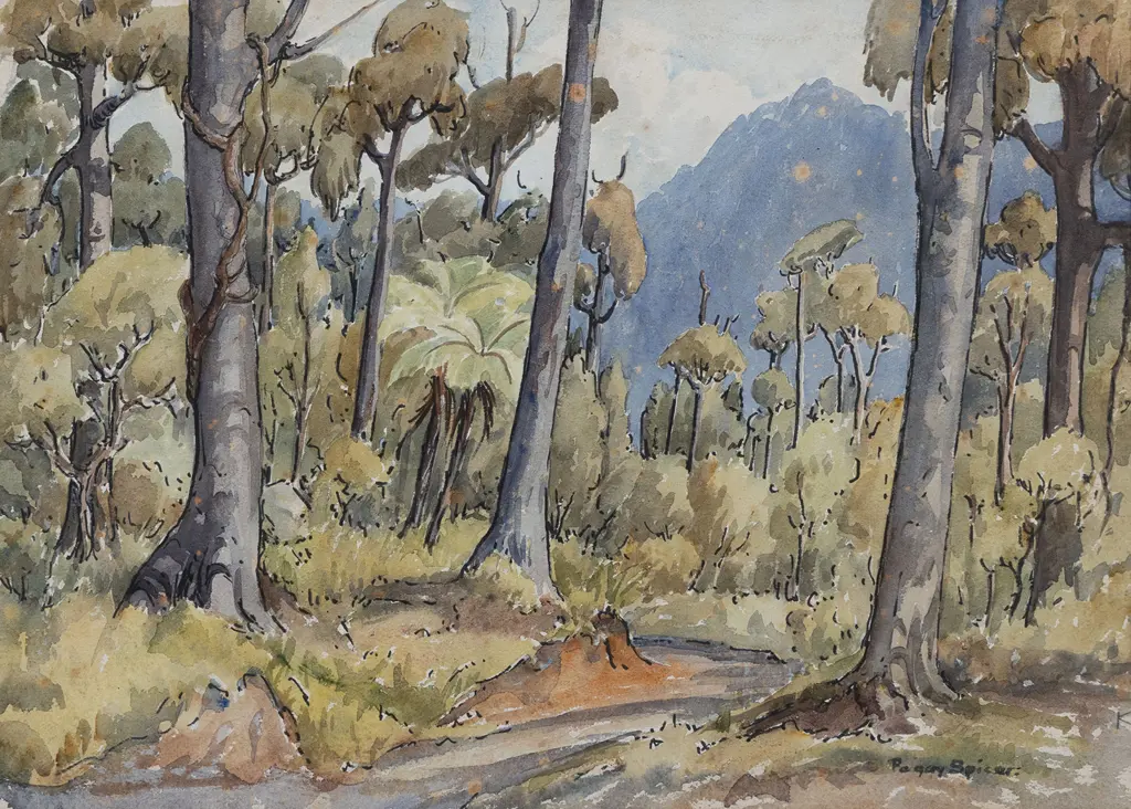 Peggy Spicer - Untitled Bush and Landscape Image 1++