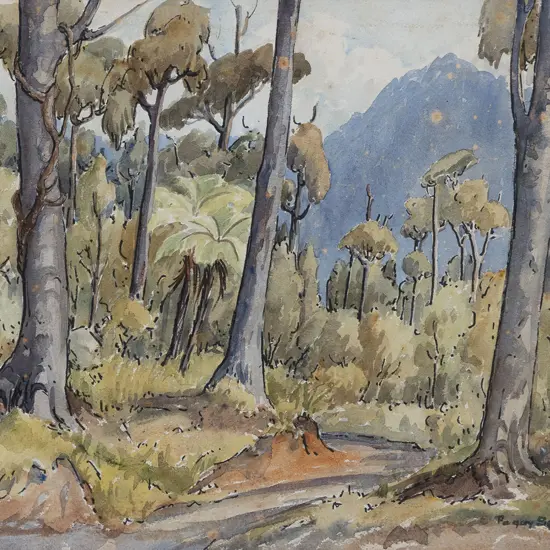 Peggy Spicer - Untitled Bush and Landscape