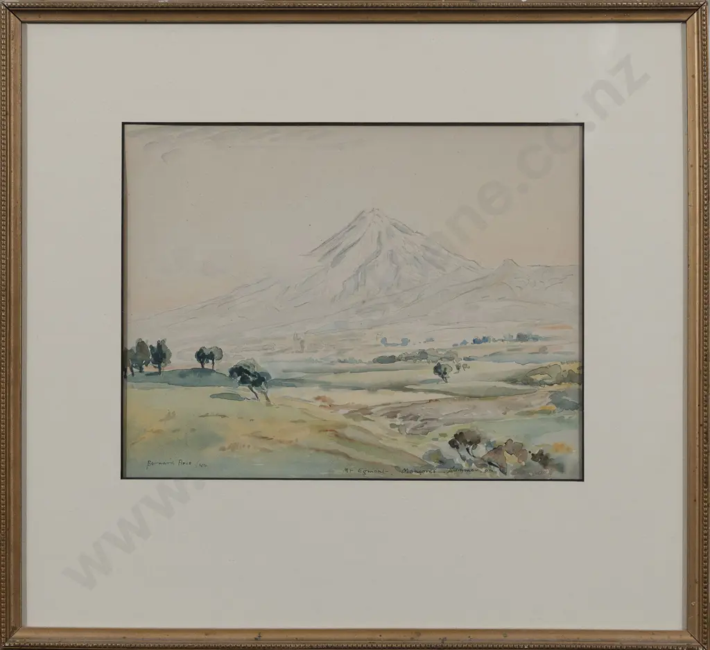 Bernard Aris (1887-1977) - Mt Egmont Image 1++