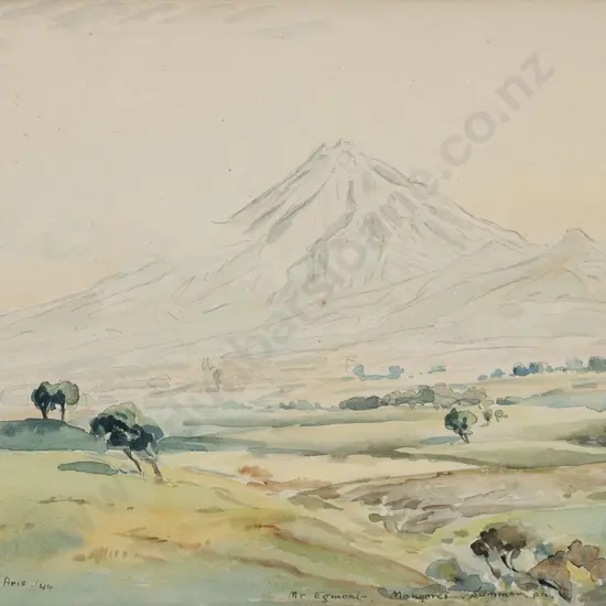 Bernard Aris (1887-1977) - Mt Egmont