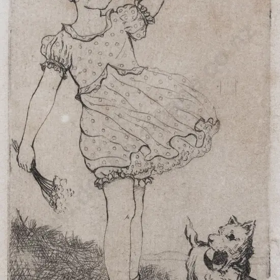 Muriel Moody (1907-1991) - Untitled Etching