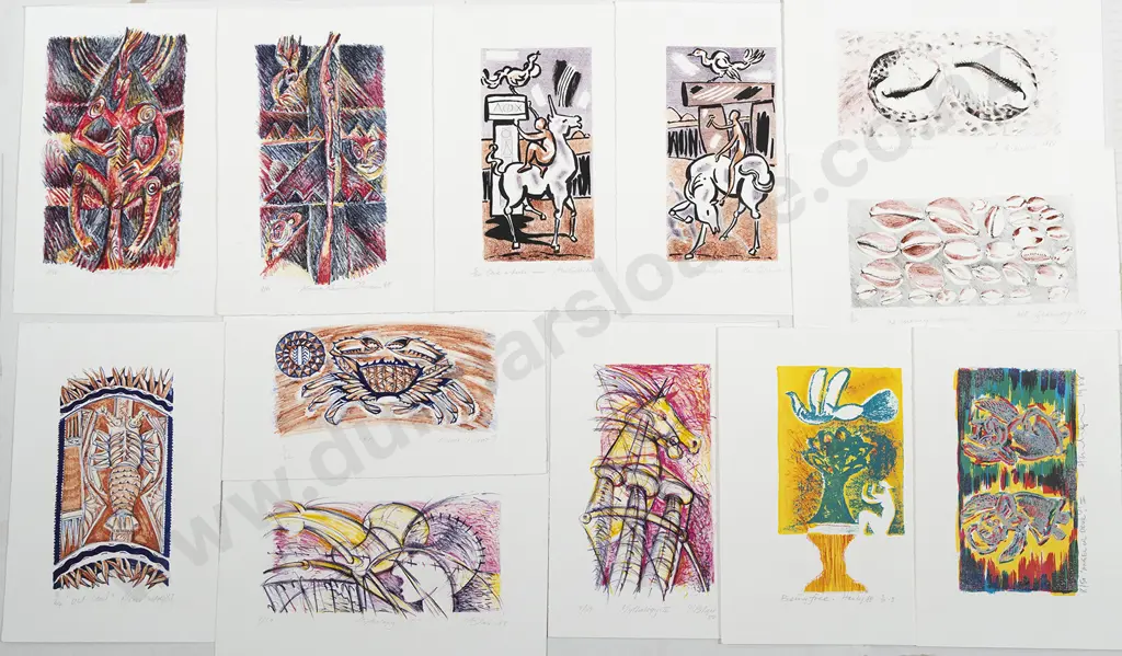 Various Artists - 12 Assorted Prints Image 1++