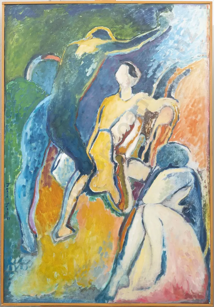 Josanne (Josie) Jay-Martin (b 1947) - Figures Image 1++