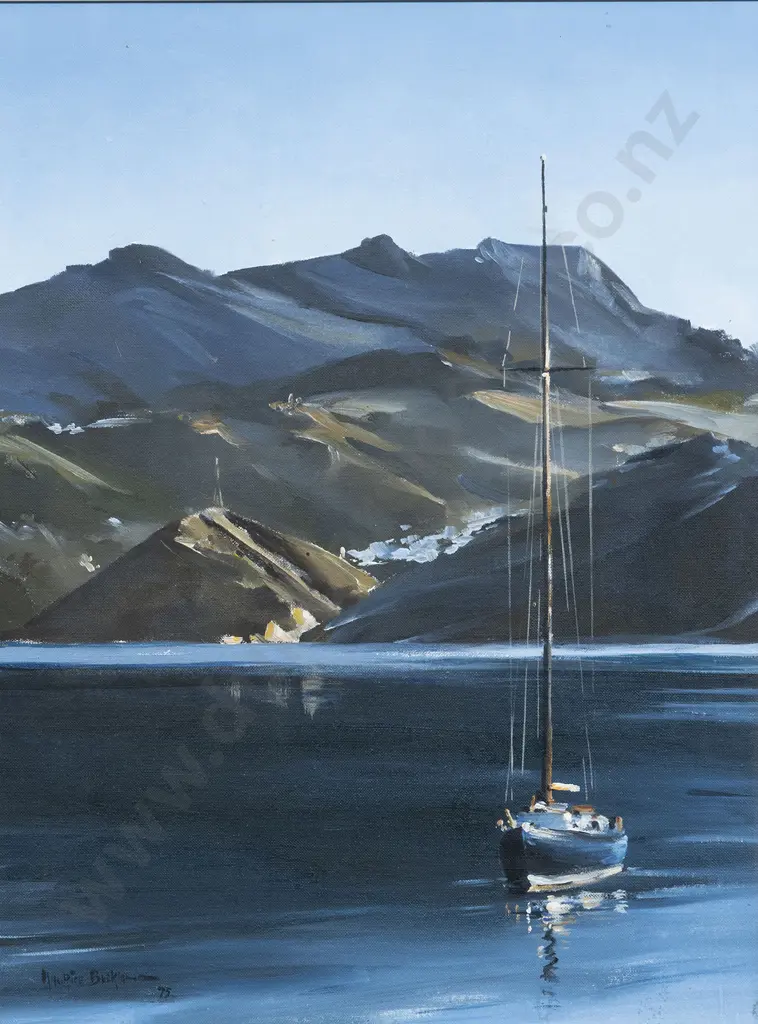 Maurice Buckland - Early Morning Otago Harbour Image 1++