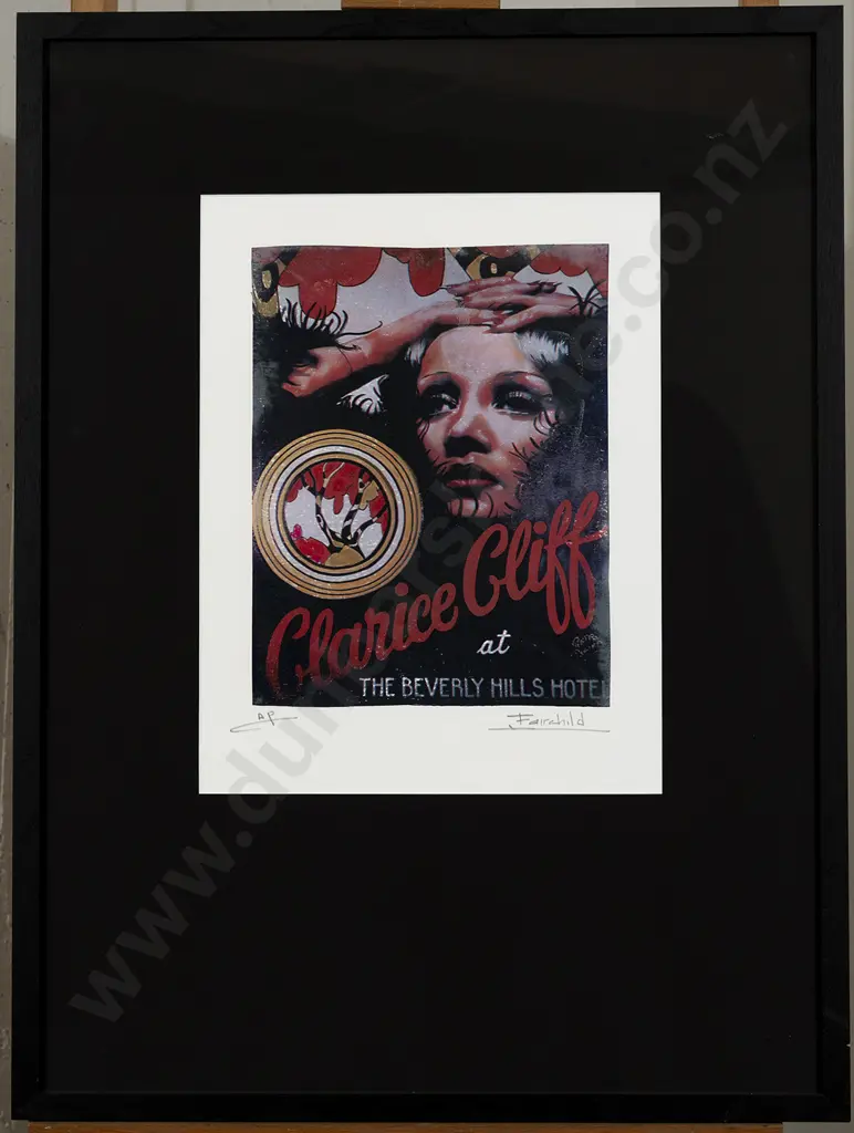 John Fairchild - Clarice Cliff Limited Edition Print Image 1++