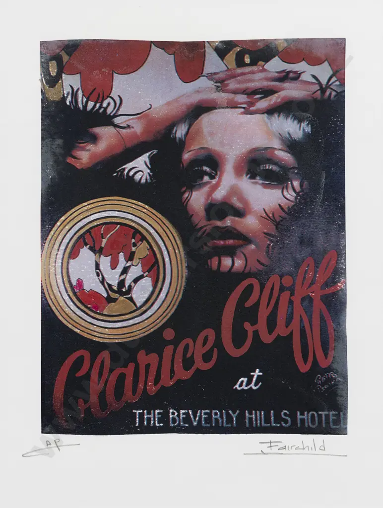 John Fairchild - Clarice Cliff Limited Edition Print Image 1++