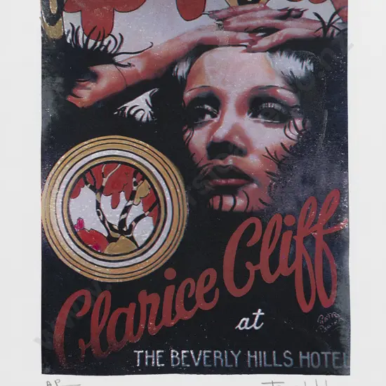 John Fairchild - Clarice Cliff Limited Edition Print