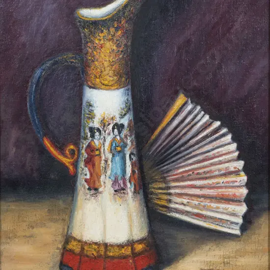 John Forrester - Japanese Fan and Jug