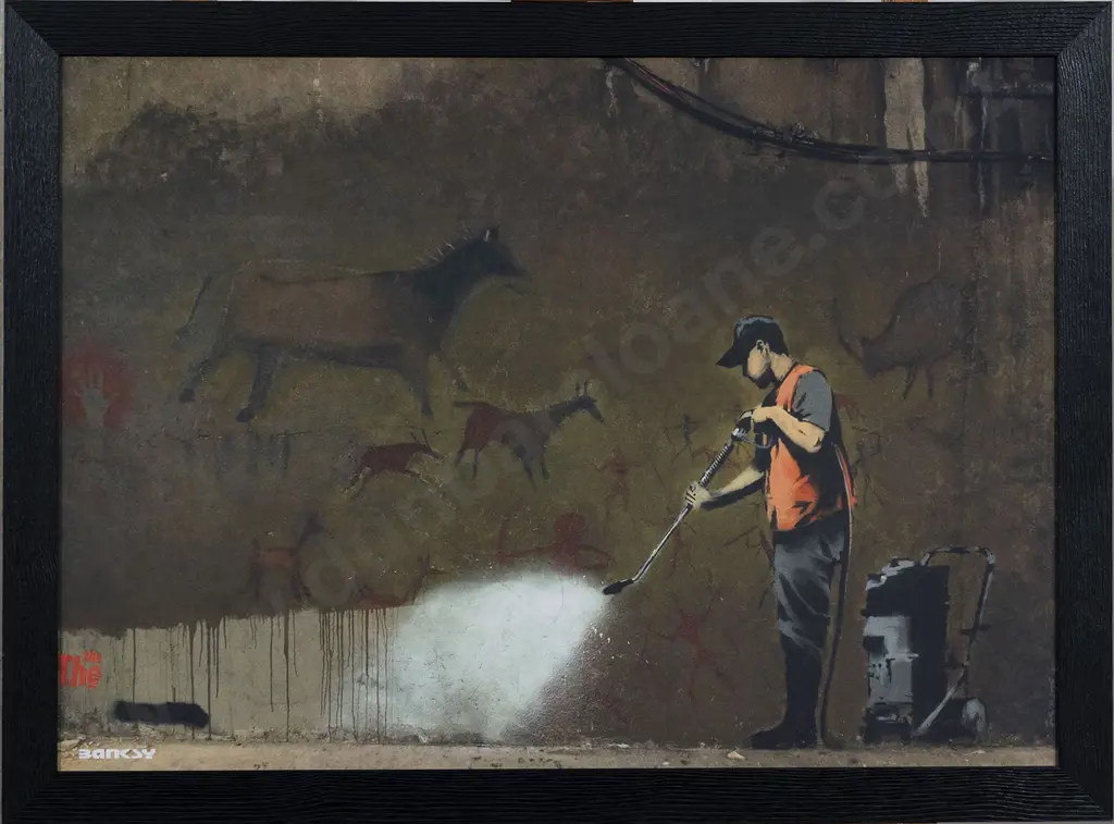 Banksy - Graffiti Removal Print Image 1++